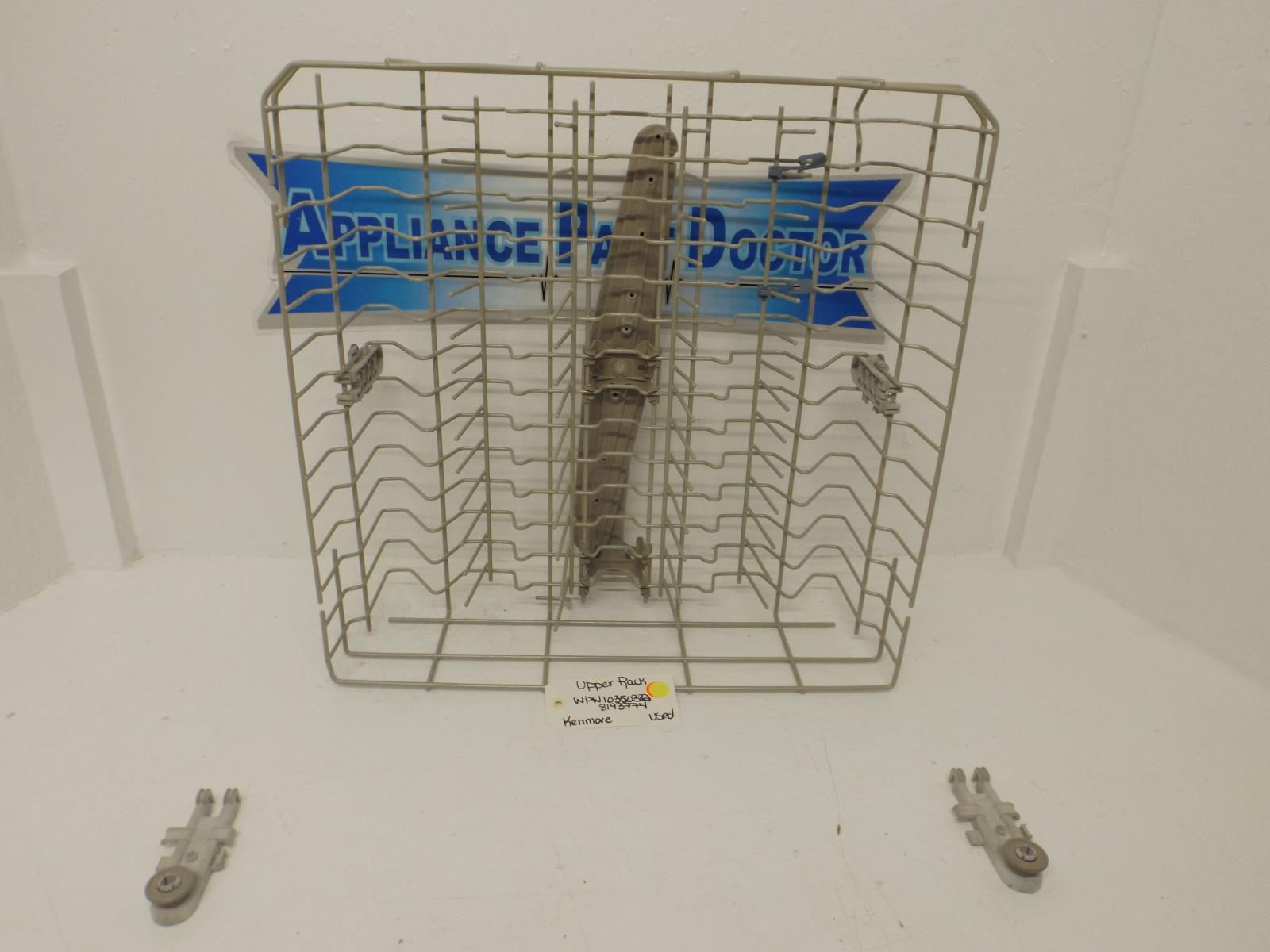 Kenmore Dishwasher WPW10350382 8193774 Upper Rack Used Kenmore Dishwasher WPW10350382 8193774 Upper Rack Used
